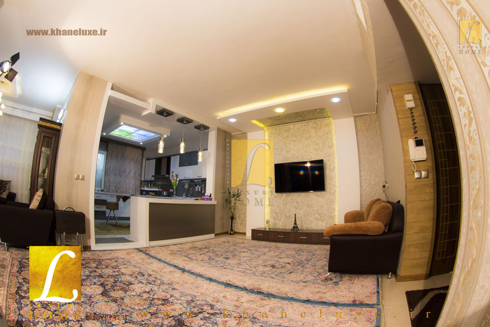 طراحی ال سی دی پذیرایی (امامیه)